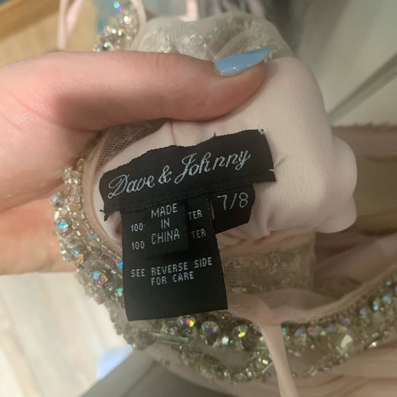 Sequin pink prom dress - flowy & super comfortable - Picture 4 of 5